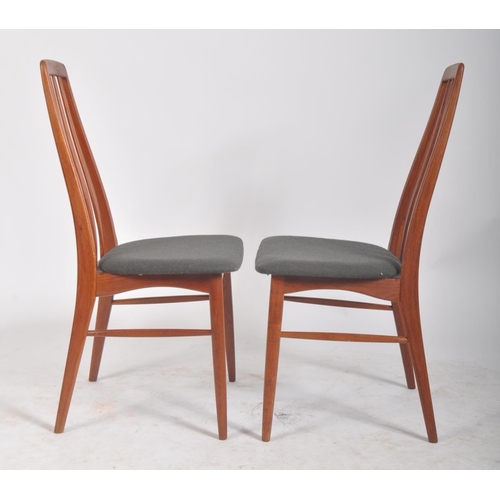 170 - Niels Koefoed for Hornslet Møbelfabrik - Eva Chair - A set of six retro 20th century 1960s Danish de... 