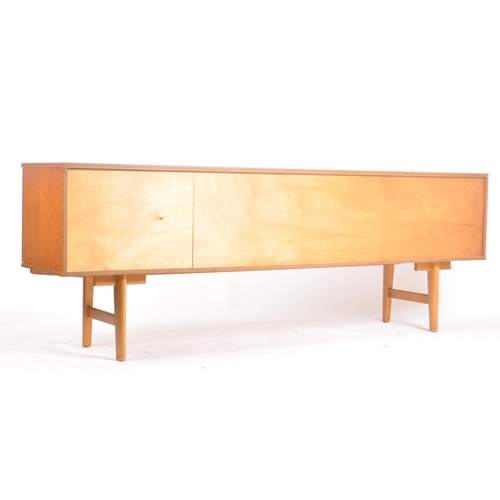 190 - Avalon - British Modern Design - A retro vintage mid 20th century teak wood sideboard credenza havin... 