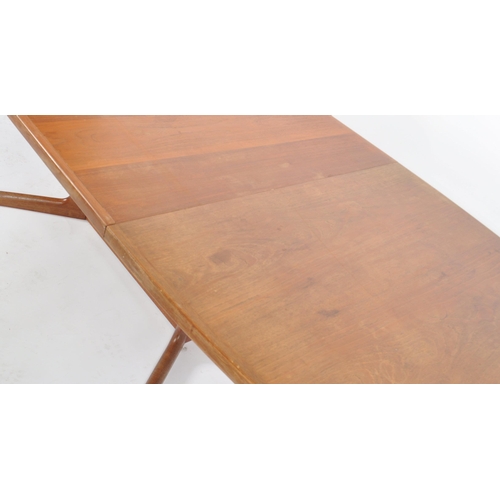 193 - Niels Otto Moller (1920-1982) - A retro mid 20th century Danish designer extending teak dining table... 