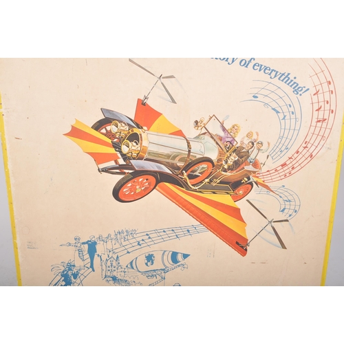 206 - Chitty Chitty Bang Bang (1968) - original British very large cinema movie poster for the musical fil... 