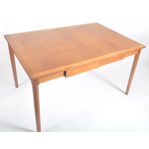 260 - Slagelse Møbelværk - Denmark - A retro vintage mid 20th century circa 1960s teak Danish extending di... 