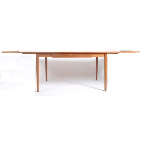 260 - Slagelse Møbelværk - Denmark - A retro vintage mid 20th century circa 1960s teak Danish extending di... 