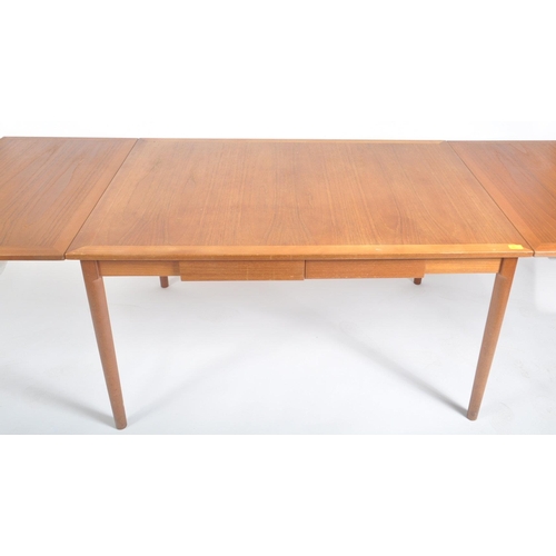 260 - Slagelse Møbelværk - Denmark - A retro vintage mid 20th century circa 1960s teak Danish extending di... 