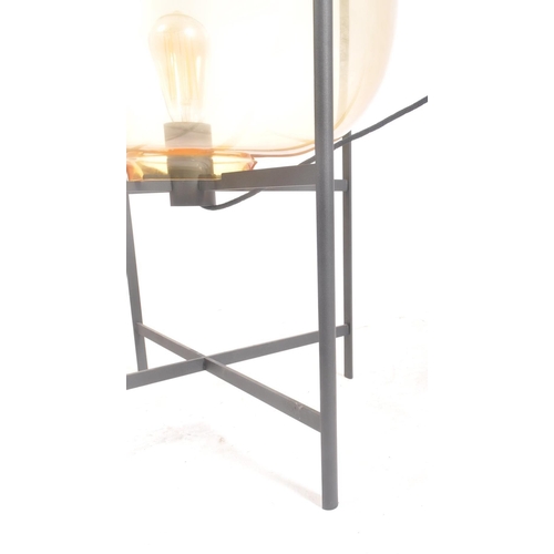 32 - Sebastian Herkner x Oda - Pulpo Lamp - A contemporary steel & glass Oda Pulpo desk table & floor lam... 