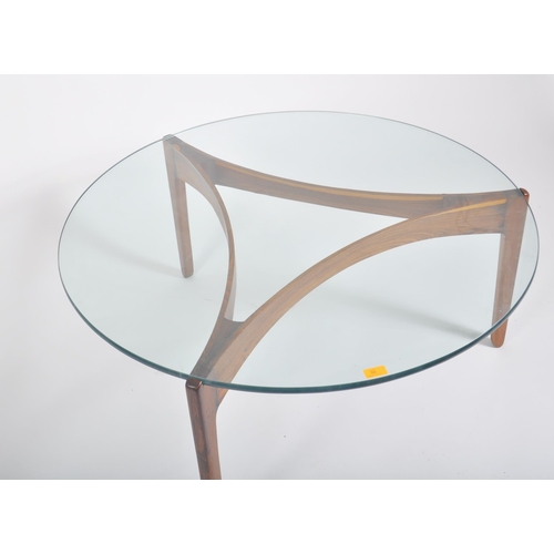 50 - Sven Ellekaer for Christian Linneberg Mobelfabrik - A retro 20th century Danish design teak coffee t... 