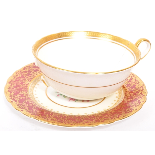 121 - A collection of 20th century Aynsley ceramics, all stamped to the underside with the exception of on... 