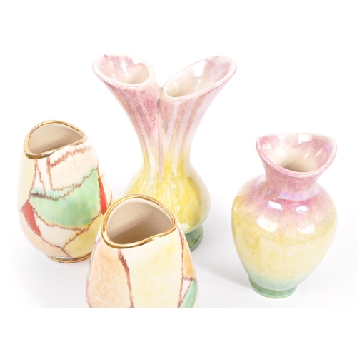 141 - A collection of vintage 20th century studio pottery and ceramics to a Kernweck of Cornwall pottery v... 