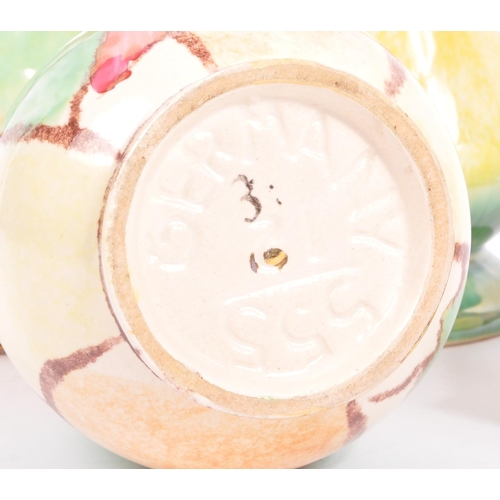 141 - A collection of vintage 20th century studio pottery and ceramics to a Kernweck of Cornwall pottery v... 