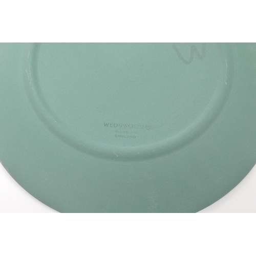 149 - Wedgwood - A series of 20th century Wedgwood jasperware dishes. Each piece having relief work upon v... 