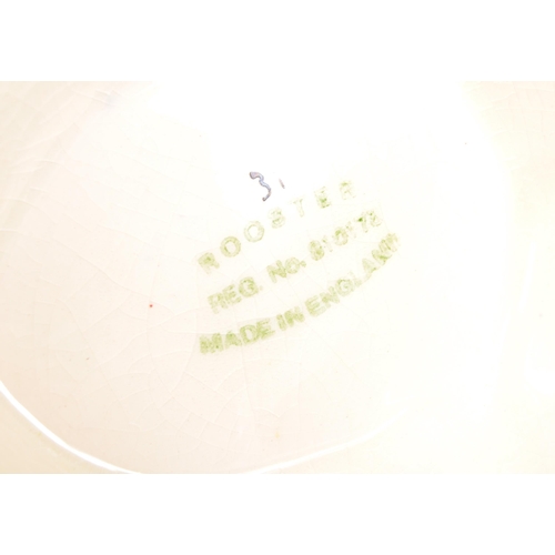 150 - A collection of vintage 20th century ceramic pottery teapots. Comprising of English Rooster teapot, ... 