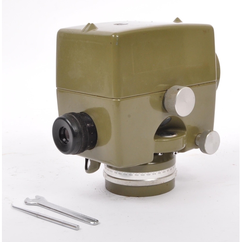 175 - Two 20th Century vintage KERN Swiss Theodolites, models GK1 and GK1-A, the latter in a Bakelite case... 