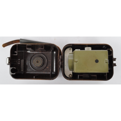 175 - Two 20th Century vintage KERN Swiss Theodolites, models GK1 and GK1-A, the latter in a Bakelite case... 