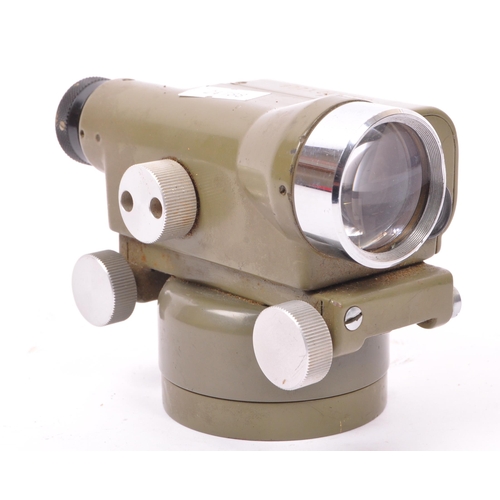 175 - Two 20th Century vintage KERN Swiss Theodolites, models GK1 and GK1-A, the latter in a Bakelite case... 