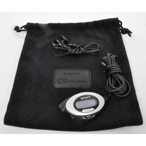 401 - A vintage retro 20th century Sony Walkman Mega Bass portable audio player together with a Walkman CD... 