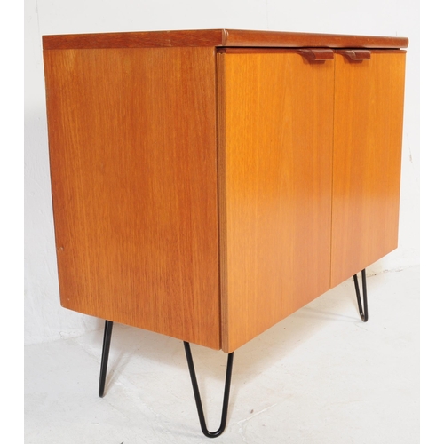567 - Statesroom - A vintage retro mid 20th century circa 1960s teak record cabinet in the manner of G Pla... 