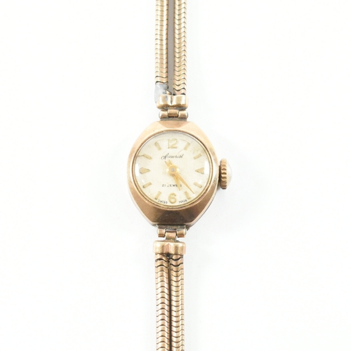 Accurist 375 2024 gold watch