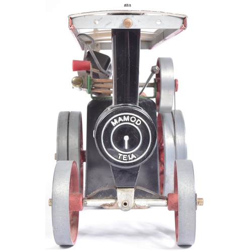 109 - Live Steam - an original vintage Mamod Live Steam Traction Engine No. TE1A. A liquid fuel example wi... 