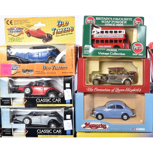 122 - Diecast - a collection of assorted boxed diecast models of various scales and makers to include; Cor... 