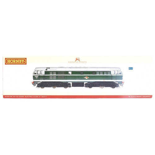 127 - An original Hornby OO gauge model railway trainset locomotive engine No. R2420 BR Class 31, A-I-A Di... 