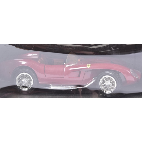 131 - Diecast - a collection of x4 assorted 1/18 scale diecast model cars comprising; Burago Lamborghini M... 