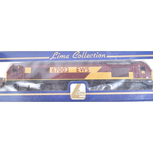 139 - Three Lima made OO gauge model railway diesel trainset locomotives comprising; No. L204688 Class 477... 