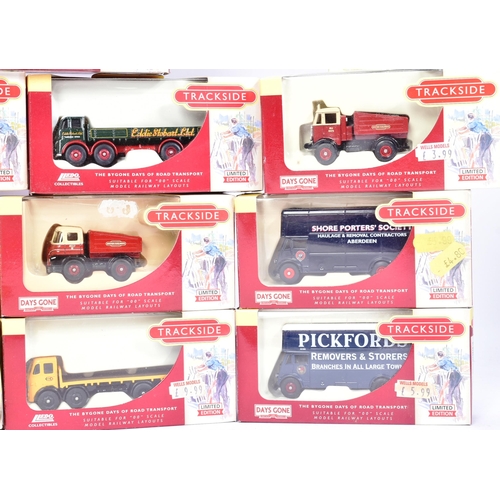 146 - Diecast - a collection of x17 Lledo made 1/76 scale / OO gauge trackside diecast models. Examples to... 