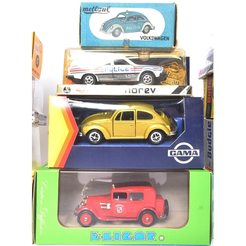 150 - Diecast - a collection of x18 assorted European ( Spanish, French, Portuguese, Italian ) diecast mod... 