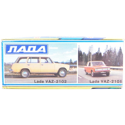 151 - Diecast  - a vintage USSR Soviet Russian 1/43 scale diecast model of a Lada Vaz 2101 Police Car. The... 