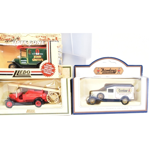 166 - Diecast - a collection of approximately x50 assorted Lledo Day Gone and other diecast model cars and... 