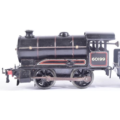 211 - Model Railway - a vintage Hornby O gauge tinplate electric model railway trainset locomotive engine ... 