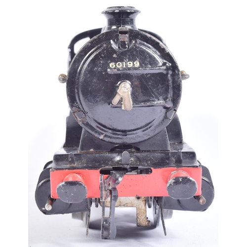 211 - Model Railway - a vintage Hornby O gauge tinplate electric model railway trainset locomotive engine ... 