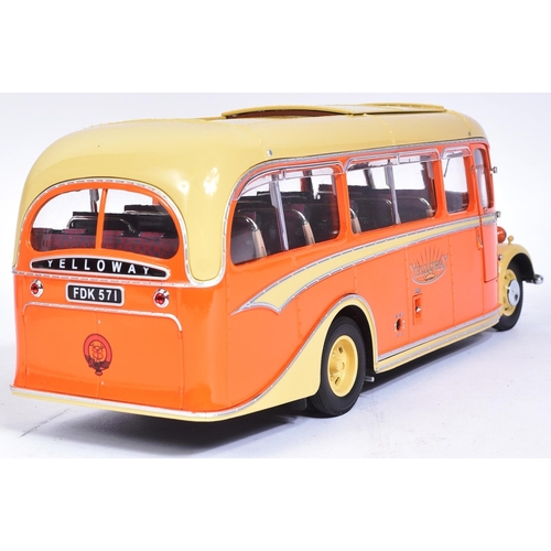 215 - A vintage Sun Star Bedford OB Duple VIsta Coach diecast model, 1/24 scale, limited edition with numb... 