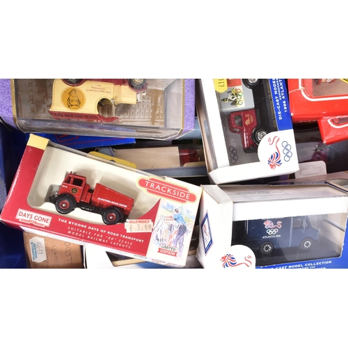 234 - Large assortment of diecast model cars, various scales and makers, to include: Lledo, Corgi and Days... 