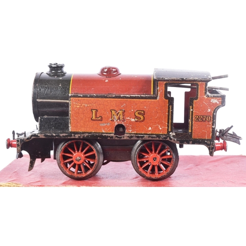 237 - Model Railway - a collection of x4 Hornby O gauge tinplate clockwork model railway trainset locomoti... 