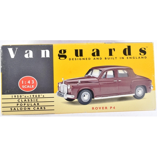 264 - Diecast - a collection of x8 Lledo made 1/43 scale Vanguards diecast model cars to include; Vauxhall... 