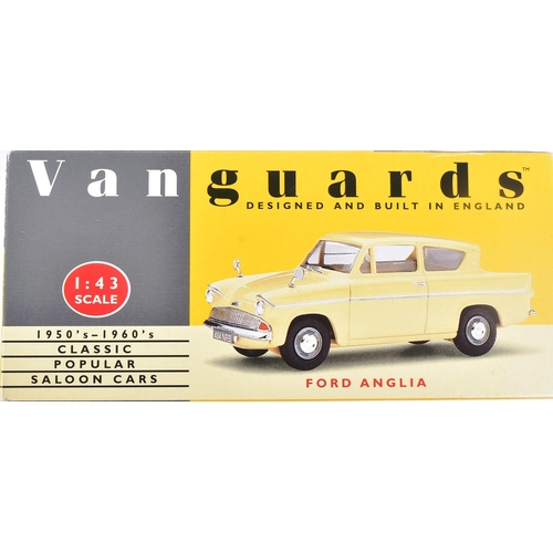 264 - Diecast - a collection of x8 Lledo made 1/43 scale Vanguards diecast model cars to include; Vauxhall... 