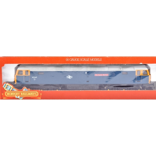 274 - Two vintage Hornby OO gauge model railway trainset locomotive engines comprising No. R319 Class 47 D... 