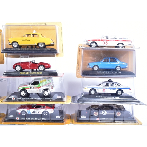 289 - Diecast - a collection of x20 assorted 1/43 scale diecast model cars by makers Del Prado, Atlas Edit... 