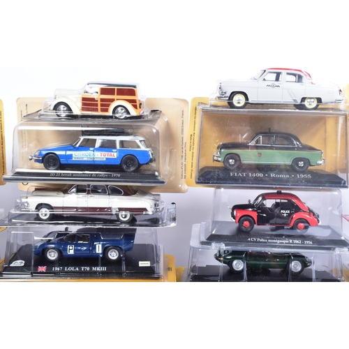 289 - Diecast - a collection of x20 assorted 1/43 scale diecast model cars by makers Del Prado, Atlas Edit... 