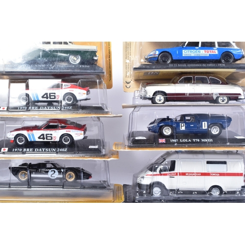 289 - Diecast - a collection of x20 assorted 1/43 scale diecast model cars by makers Del Prado, Atlas Edit... 