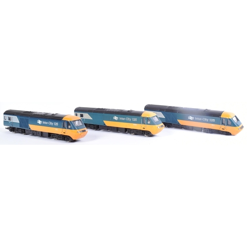 291 - Three vintage Hornby OO gauge model railway trainset locomotive engines comprising of; Inter-City 12... 