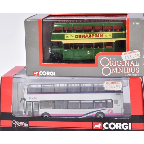 292 - Diecast - a collection of x10 Corgi / Corgi Original Omnibus diecast model buses to include; Leyland... 