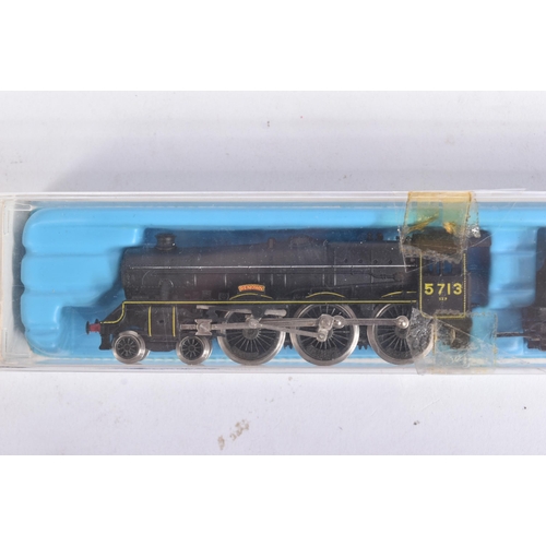 3 - Model Railway - x2 N gauge model railway trainset locomotive engines comprising; Bachmann / Graham F... 