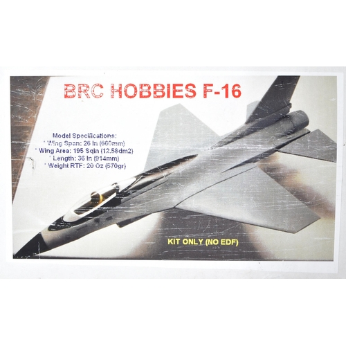 303 - RC Models - an original Phase 3 Models EF-16 aircraft suitable for RC Radio Control along with x2 Sy... 