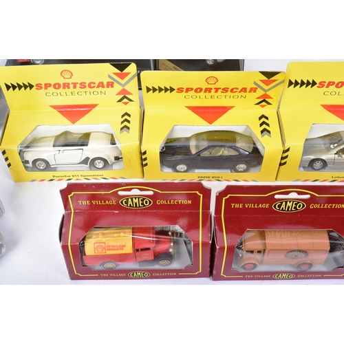 304 - Diecast - a collection of assorted diecast model cars and other vehicles of various scales and maker... 