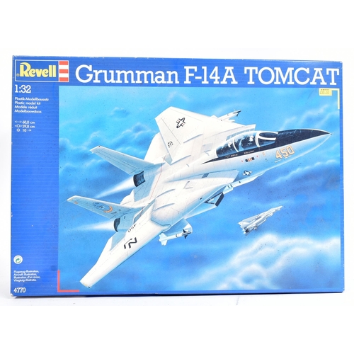 31 - A vintage Revell 1/32 scale boxed model kit No. 4770 of the Grumman F-14A Tomcat American fighter ai... 