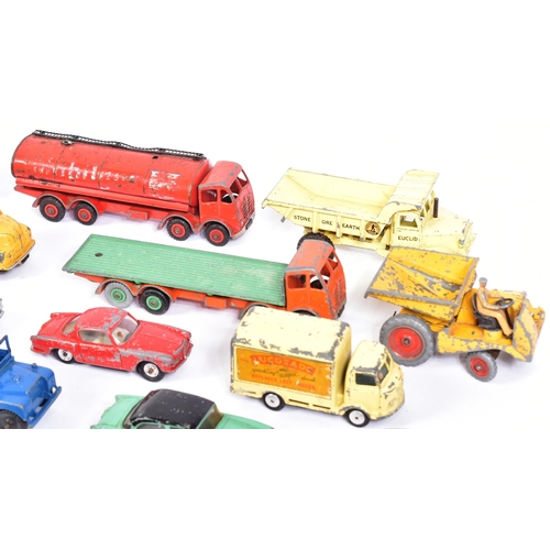 320 - Diecast - a collection of vintage Dinky Toys and Corgi Toys diecast model cars and other vehicles to... 