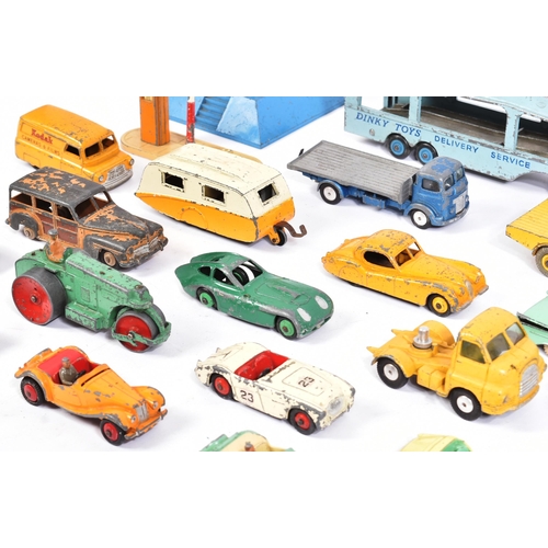 320 - Diecast - a collection of vintage Dinky Toys and Corgi Toys diecast model cars and other vehicles to... 