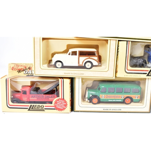 324 - Diecast - a collection of approximately x50 assorted Lledo Day Gone and other diecast model cars and... 