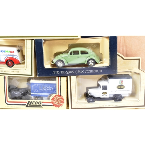 324 - Diecast - a collection of approximately x50 assorted Lledo Day Gone and other diecast model cars and... 